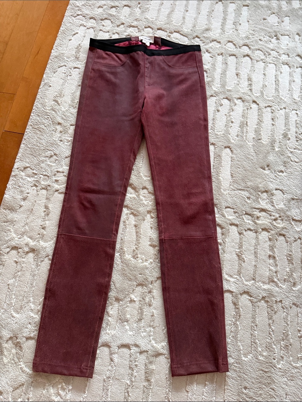 Helmut Lang Suede Pants/Leggings